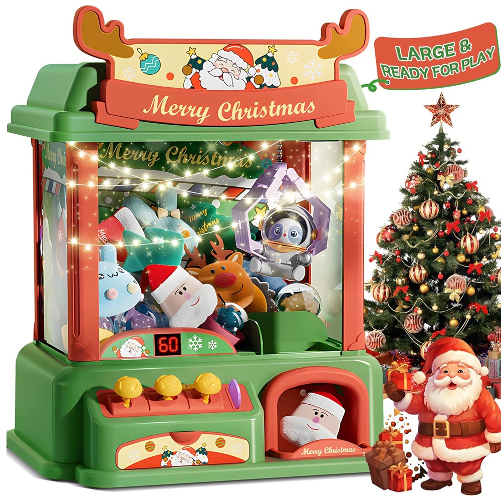 Christmas Claw Machine For Kid - Arcade Toy Claw Vending Machine ulasan dan harga