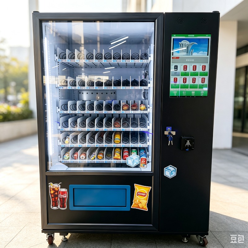 Snack Vending Machine Touch Sc - Vending Machine Qr Code ulasan dan harga