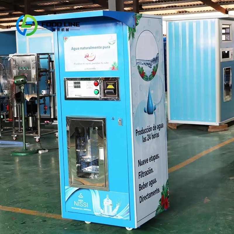 Purified water vending machine - Vending Machine Qr Code ulasan dan harga