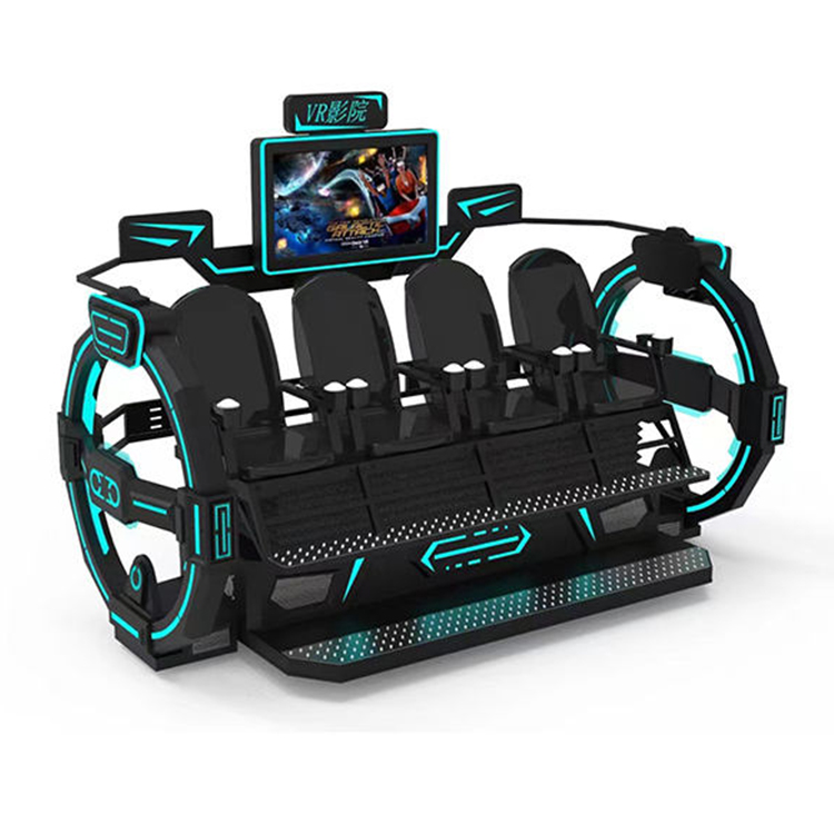 High Quality Theme Park 4 Seat - 9D Vr Simulator ulasan dan harga