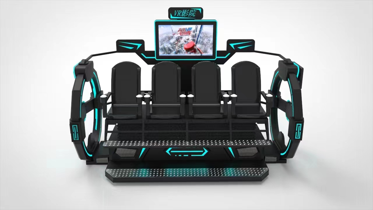 High Quality Theme Park 4 Seat - 9D Vr Simulator ulasan dan harga
