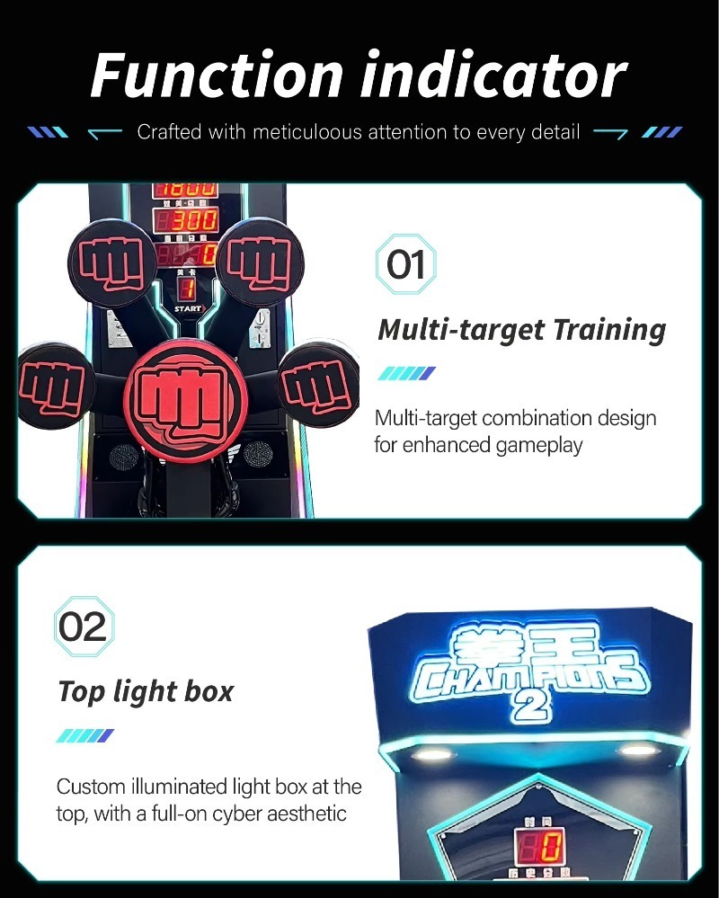 Commercial Punching Machine Bi - Vending Game ulasan dan harga