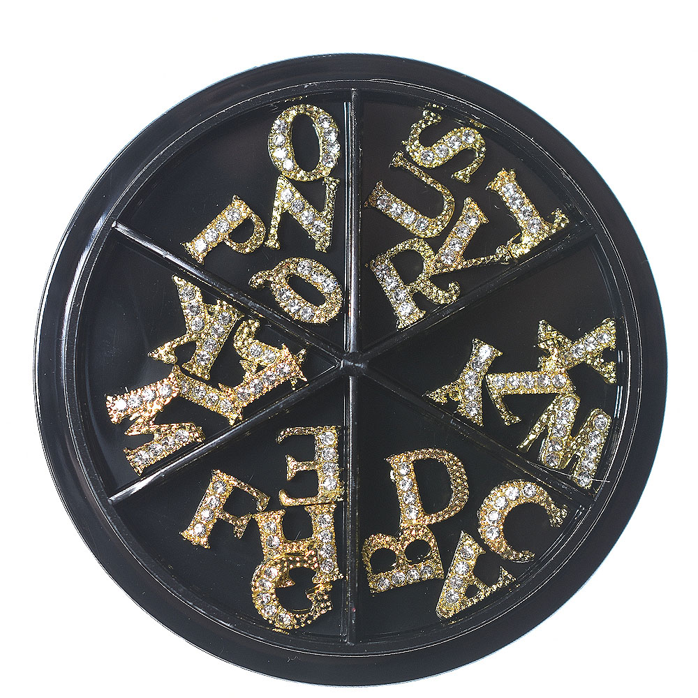 26 Letters In Wheels A-Z Nail  - Arcade Z ulasan dan harga