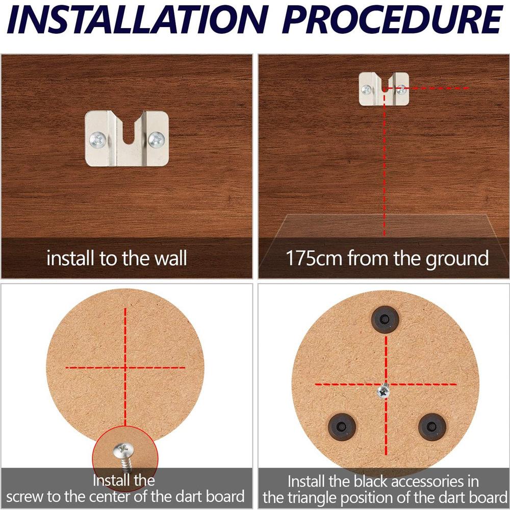 Dartboard Wall Bracket Stainle - Electronic Dartboard Cabinet ulasan dan harga