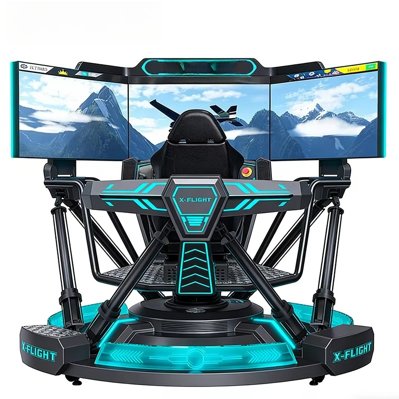 VR Flying Simulator Aircraft T - 9D Vr Simulator ulasan dan harga