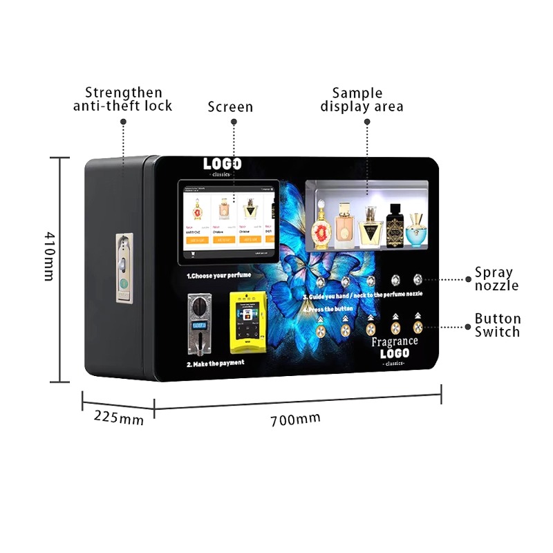 Perfume Vending Machine Automa - Commercial Vending Machine ulasan dan harga