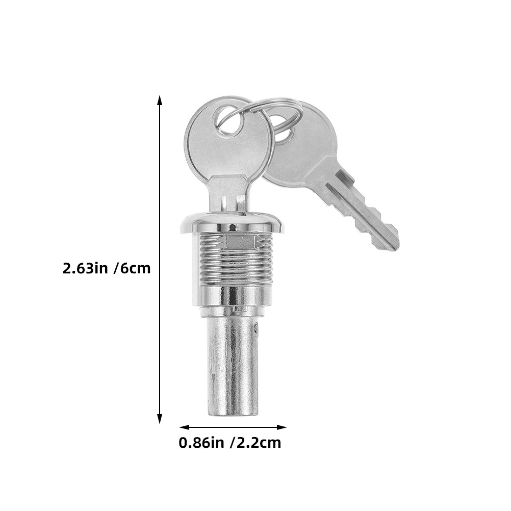 Secure Metal Lock and Key Set  - Arcade Vending & Laundry Revenue ulasan dan harga
